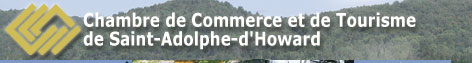 Logo Chambre de commerce sur photo de montagne