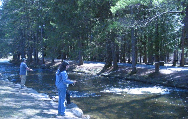 Spa Park, Saratoga Springs, NY, April 2004