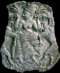 Plaque of Athirat.&nbsp; http://www.syriamuseum.com/ugarit/index.html