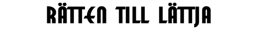 R�tten till l�ttja