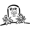 Rest in Peace Grave Stone
