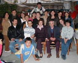 Some of the family and friends.