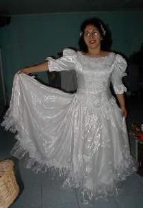 Nora in her 'ballerina' costume.