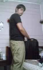 Patrick-- frowning at my camera.