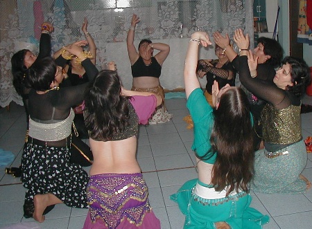 group ritual dance