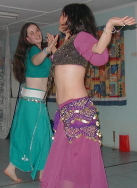Ale and I present a dance.
