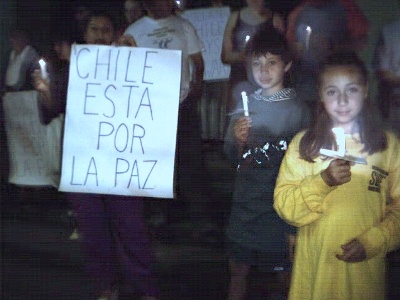 'Chile is For Peace.'