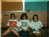 Jennifer Farnham, Erin Cleghorn & Barbara Merton in Mrs. Kimble's drama class.