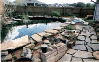  Lots of hard work handling those rocks and flagstones