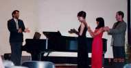 The singers applauding our terrific accompanist, Russell Norman