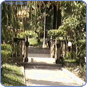 Entrance to a restaurant