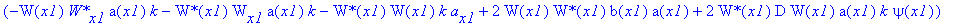 PIECEWISE([3/16*a(x1)^4*Pi*signum(a(x1))*`W*`(x1)*W(x1)*k*(2*D*tau(x1)*psi(x1)+tau[x1])*2^(1/2)*csgn(conjugate(tau(x1)))*tau(x1)^5-1/16*a(x1)^3*Pi*signum(a(x1))*tau(x1)^6*(-W(x1)*`W*`[x1]*a(x1)*k-`W*`(...