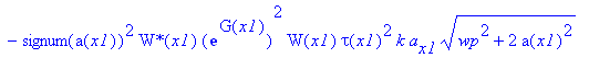 PIECEWISE([3/16*2^(1/2)*a(x1)^4*Pi*`W*`(x1)*exp(G(x1))^2*W(x1)*k*signum(a(x1))^3*(-2*tg^2+2*D*psi(x1)*tau(x1)^2+2*tg^2*psi(x1)^2*tau(x1)^4+tau(x1)*tau[x1])*csgn(conjugate(tau(x1)))*tau(x1)^5-1/16*a(x1)...
