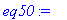eq50 := Diff(abs(W(x1))^2,x1)+2*abs(W(x1))^2*G[x1] = -4*tg^2*abs(W(x1))^2/tau(x1)^2+4*abs(W(x1))^2*b(x1)/k+4*g*abs(W(x1))^2/(1+2/wp^2*a(x1)^2)^(1/2)-2*g*abs(W(x1))^2/(1+2/wp^2*a(x1)^2)+2*D*psi(x1)*abs(...