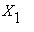 X[1]