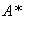 `A*`