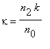 kappa = n[2]*k/n[0]