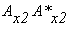 A[x2]*`A*`[x2]