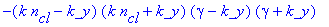 -(k*n[cl]-k_y)*(k*n[cl]+k_y)*(gamma-k_y)*(gamma+k_y)
