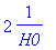 2*1/H0