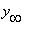 y[infinity]