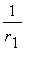 1/r[1]