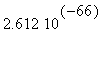 2.612*10^(-66)
