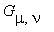 G[mu,nu]