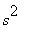 s^2