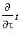 diff(t,tau)