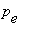 p[e]