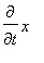 diff(x,t)