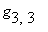 g[3,3]