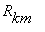 R[km]