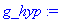 g_hyp := TABLE([compts = matrix([[-2*1/(R*(1-1/4*r^...