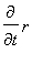 diff(r,t)