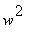 w^2
