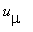u[mu]