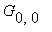 G[0,0]