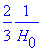 2/3*1/H[0]