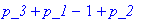 p_3+p_1-1+p_2