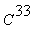 C^33