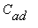 C[ad]