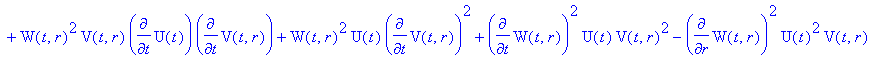 E[5] := -2*diff(W(t,r),`$`(t,2))*U(t)*V(t,r)^2*W(t,...
