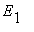 E[1]