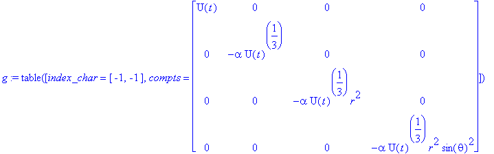 g := TABLE([index_char = [-1, -1], compts = matrix(...