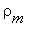 rho[m]