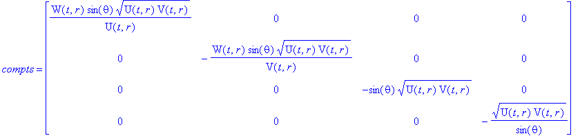G := TABLE([index_char = [1, 1], compts = matrix([[...