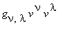 g[nu,lambda]*v^nu*v^lambda
