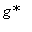`g*`